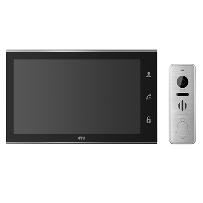 Комплект домофона CTV-DP4105AHD с монитором в черного цвета